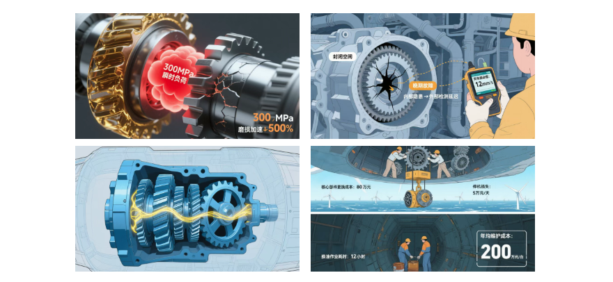 風電齒輪箱潤滑守護方案:在線油液監測讓隱患無處藏身 圖2