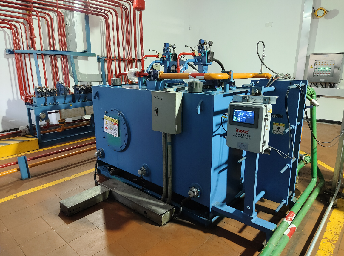 鋼鐵廠高爐熱風爐液壓站油液智能監測應用案例